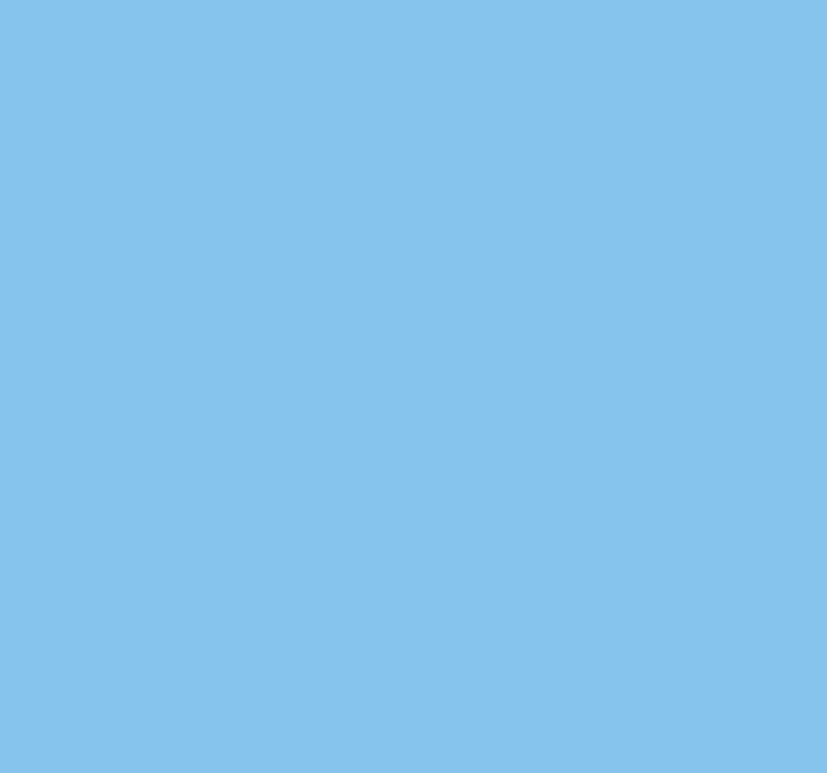 Blue sky roller blind for living room - TenStickers