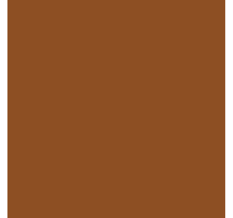 Brown monocolor roller blind for kitchen window - TenStickers