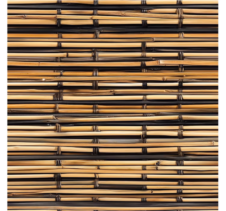 Wood texture  roller blind for kitchen window - TenStickers