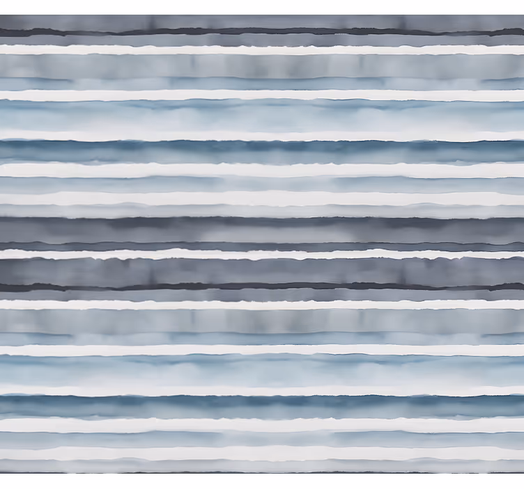 Watercolor horizon pattern bathroom window blind - TenStickers