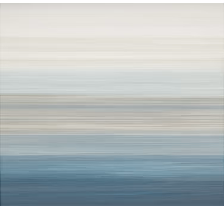 Soft blue gradient bathroom window blind - TenStickers