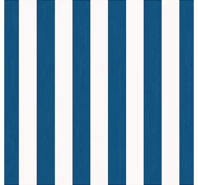 Azure blue stripes bathroom window blind - TenStickers