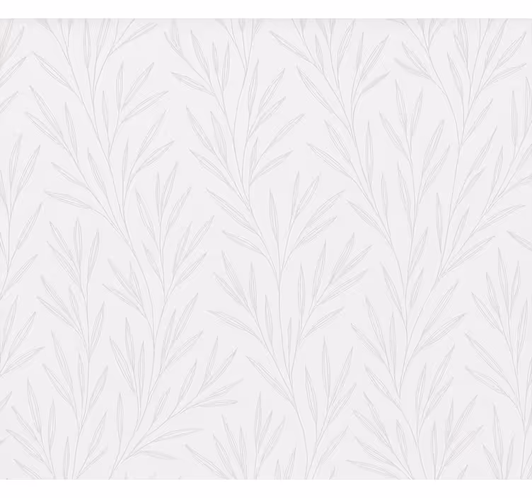 Thin leaves pattern bathroom window blind - TenStickers