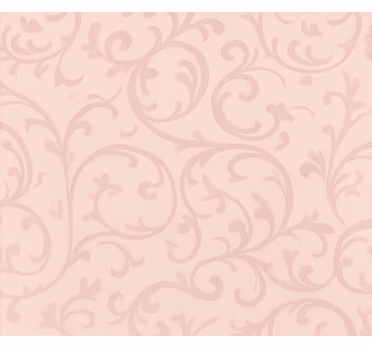 Elegant damask scrollwork roller blind for living room - TenStickers
