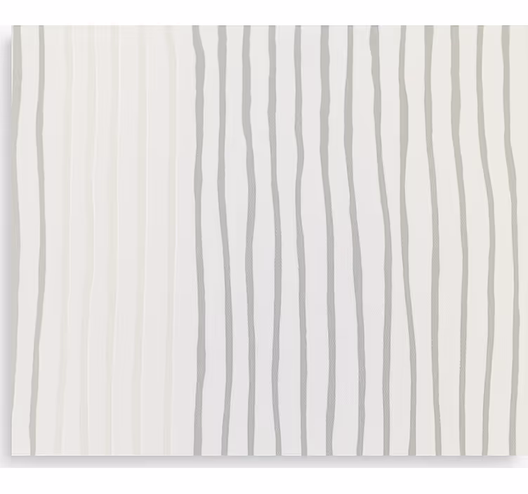 Modern wavy stripes teenage roller blind - TenStickers