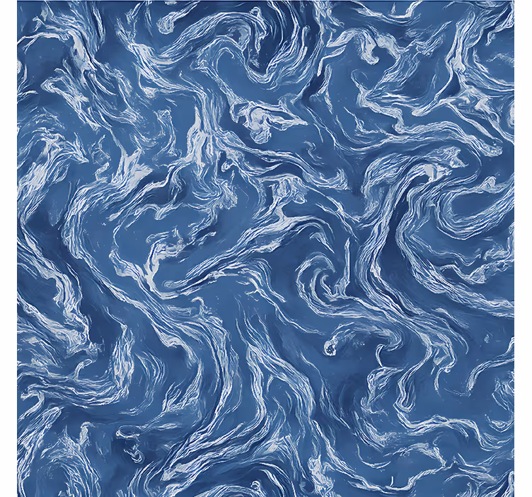 Indigo Marble Abstract teenage roller blind - TenStickers