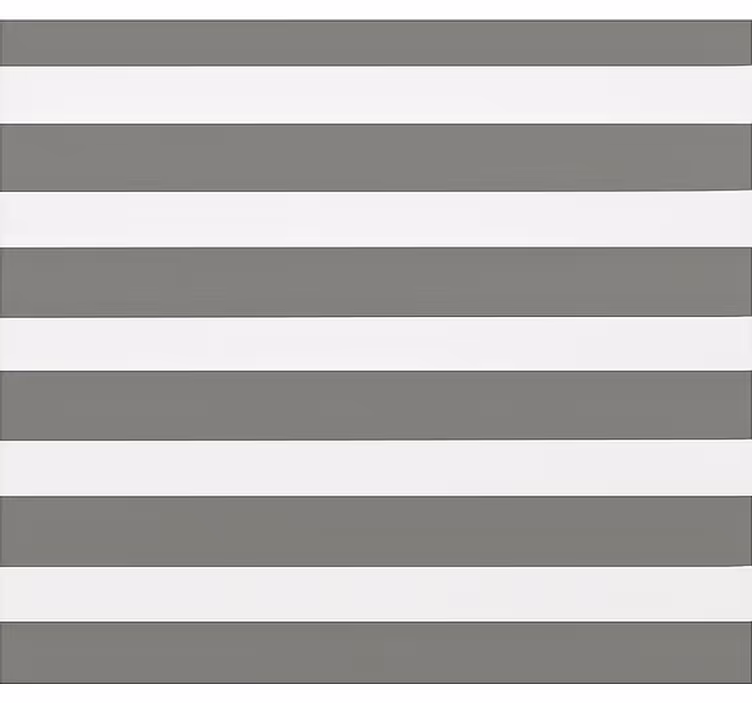 Grayscale striped pattern  dining room roller blinds - TenStickers