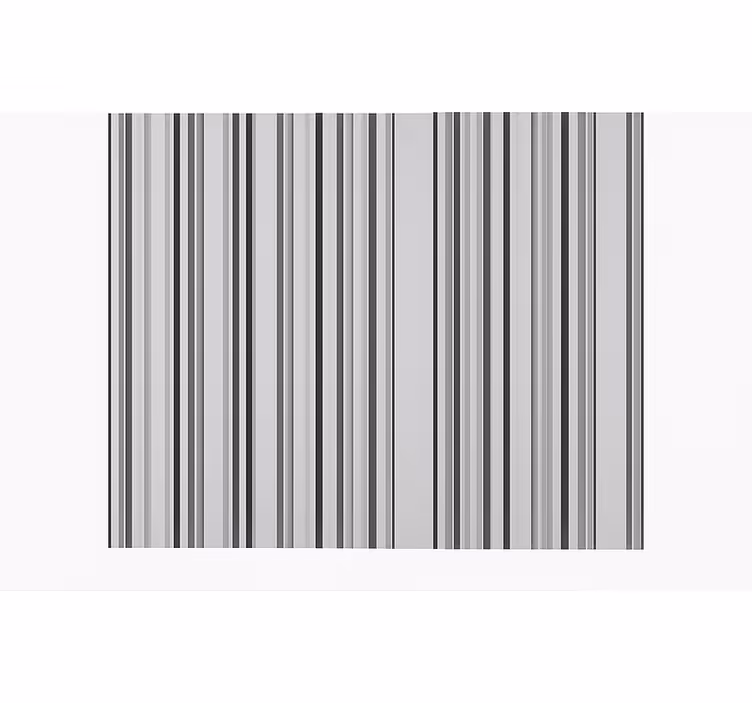 Grey palette vertical stripe  dining room roller blinds - TenStickers