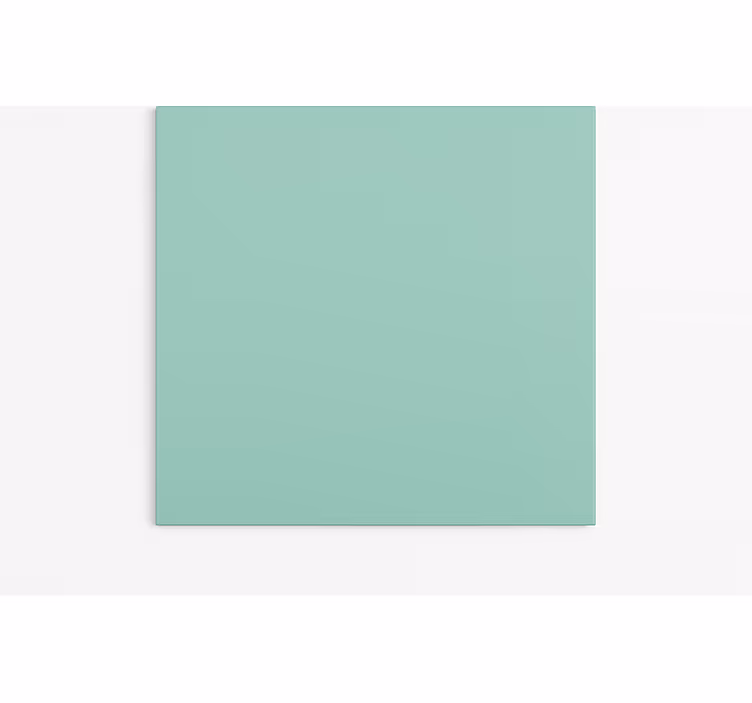 Pale teal monocolour  dining room roller blinds - TenStickers