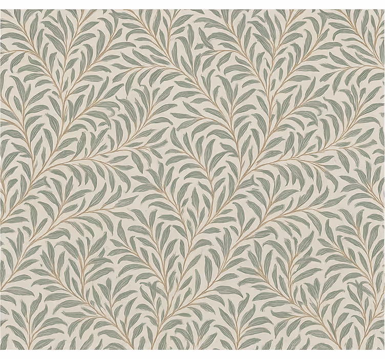 Earthy coloured leaves dining room roller blinds - TenStickers