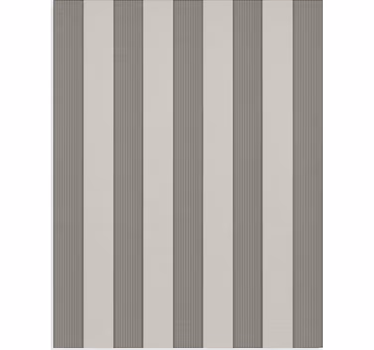 Dining room roller blinds with vertical grey stripes - TenStickers
