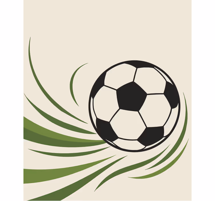 Teenage roller blind football design - TenStickers