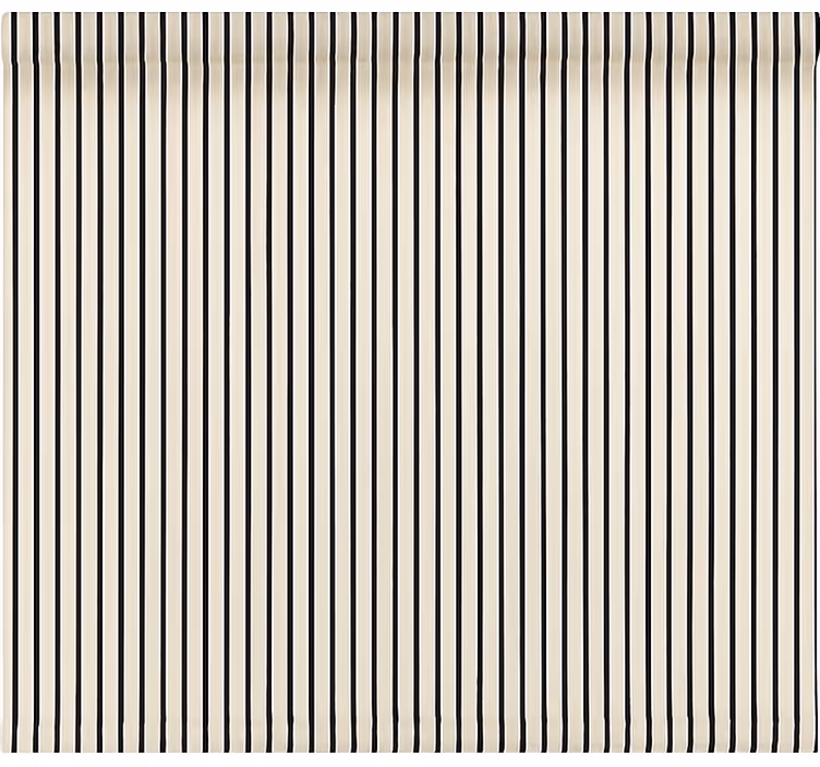 Office window roller blind in black vertical lines - TenStickers