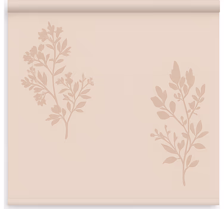 Office window roller blind in pink-beige sheer - TenStickers