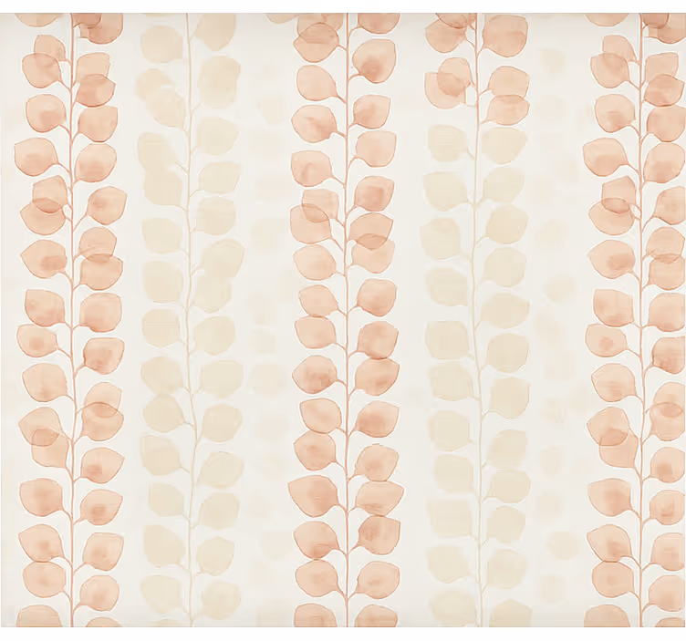 Office window roller blind pink flower petals - TenStickers
