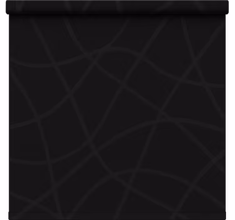 Soothing black office window roller blind - TenStickers