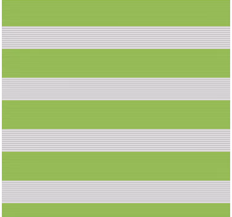 Green and grey stripes office window roller blind - TenStickers
