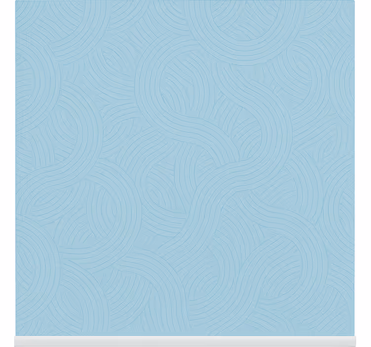 Baby blue office window roller blind - TenStickers