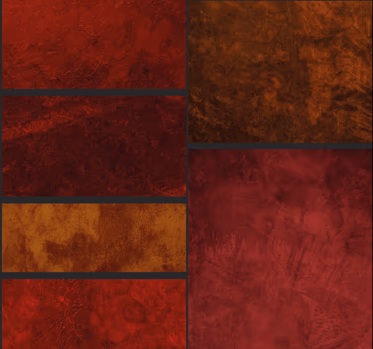 Home office roller blind textured patchwork design - TenStickers