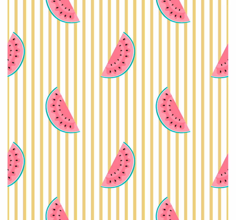 Watermelon slices roller blind for kitchen window - TenStickers