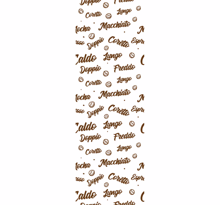 Roller blind for kitchen window coffee every day - TenStickers