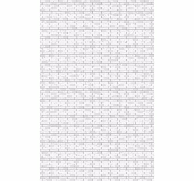 Roller blind for kitchen window with elegant brick design - TenStickers
