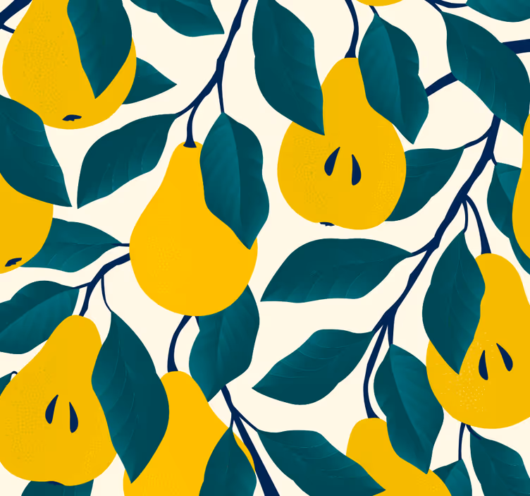 Roller blind for kitchen window peers pattern - TenStickers