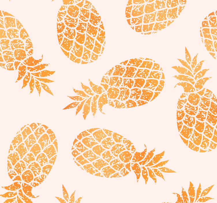 Roller blind for kitchen window tropical fruit design - TenStickers