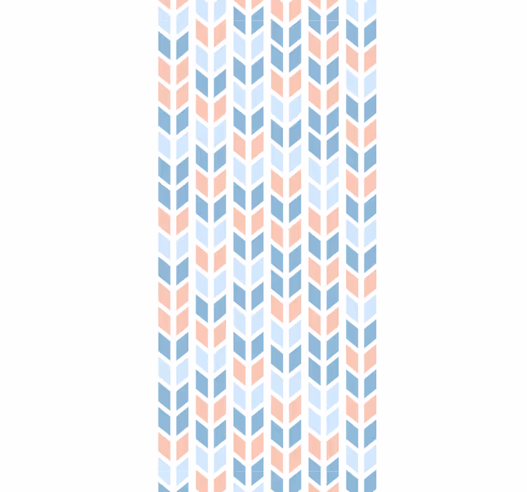 Roller blind for kitchen window nordic style arrows - TenStickers