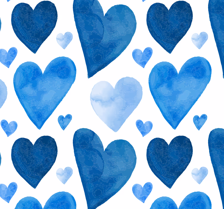 Sweet hearts roller blind for kitchen window - TenStickers