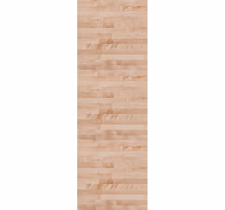 Dining room roller blinds elegant brown wood - TenStickers