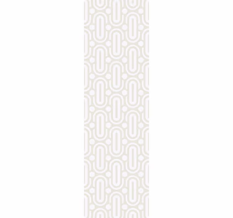 Dining room roller blinds in gray geometric lines - TenStickers