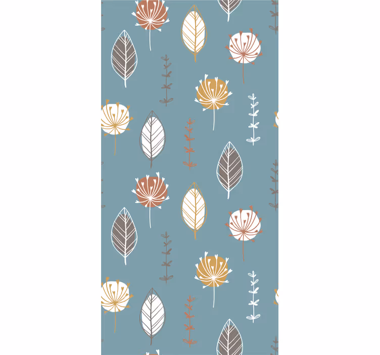 Dining room roller blinds nordic park - TenStickers