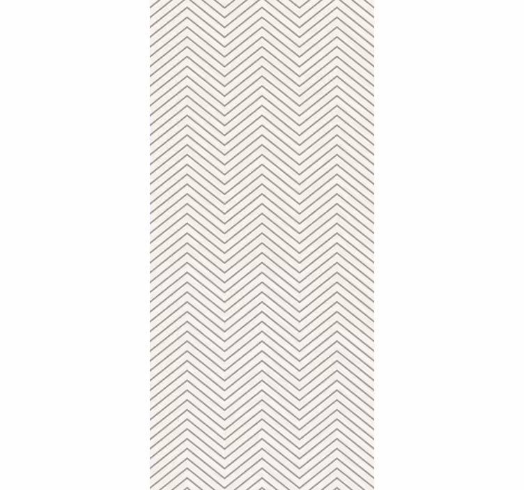 Dining room roller blinds in grey lines - TenStickers