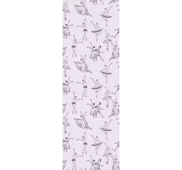 Kids roller blind ballet design - TenStickers