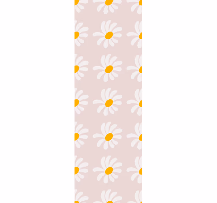 Kids roller blind boho floral illustration - TenStickers