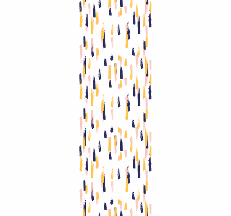 Kids roller blind abstract modern stripes - TenStickers