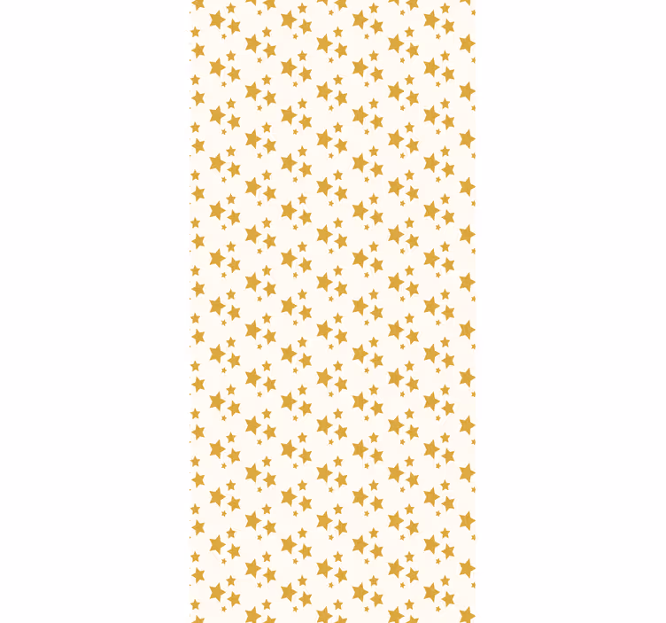 Kids roller blind golden messy stars - TenStickers