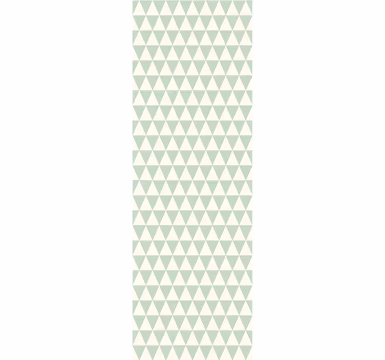 Office window roller blind in grey triangle pattern - TenStickers