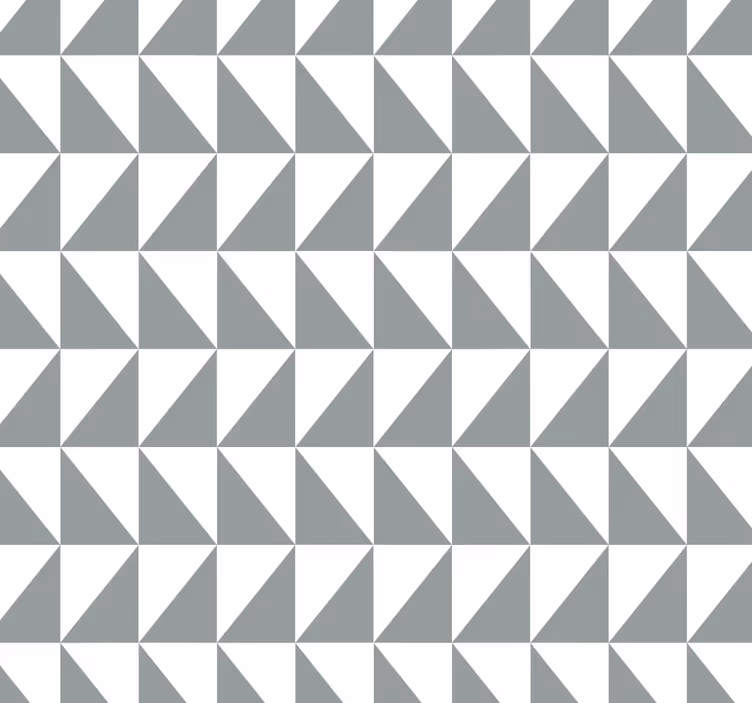 Office window roller blind in grey geometric pattern - TenStickers