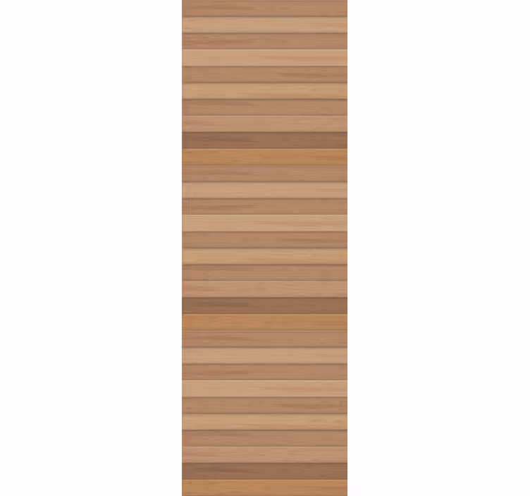 Elegant rustic wooden planks office window roller blind - TenStickers
