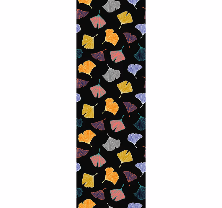 Office window roller blind caltero ginkgo leaf - TenStickers