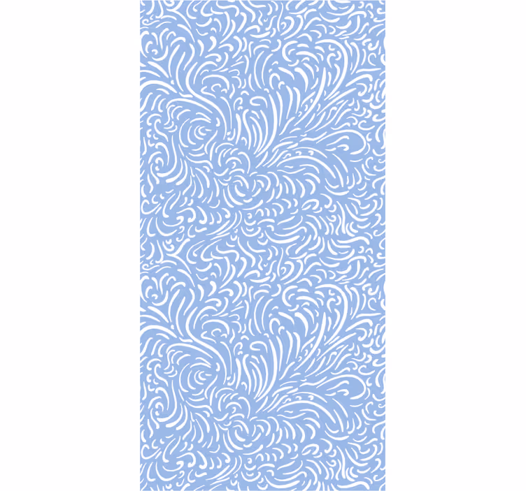 Office window roller blind with frozen design - TenStickers