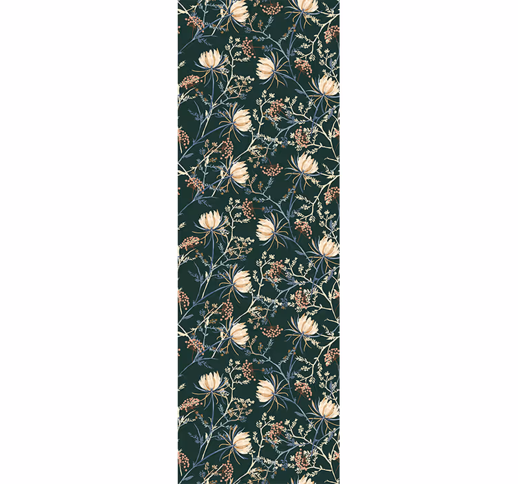 Office window roller blind in restore emerald style - TenStickers