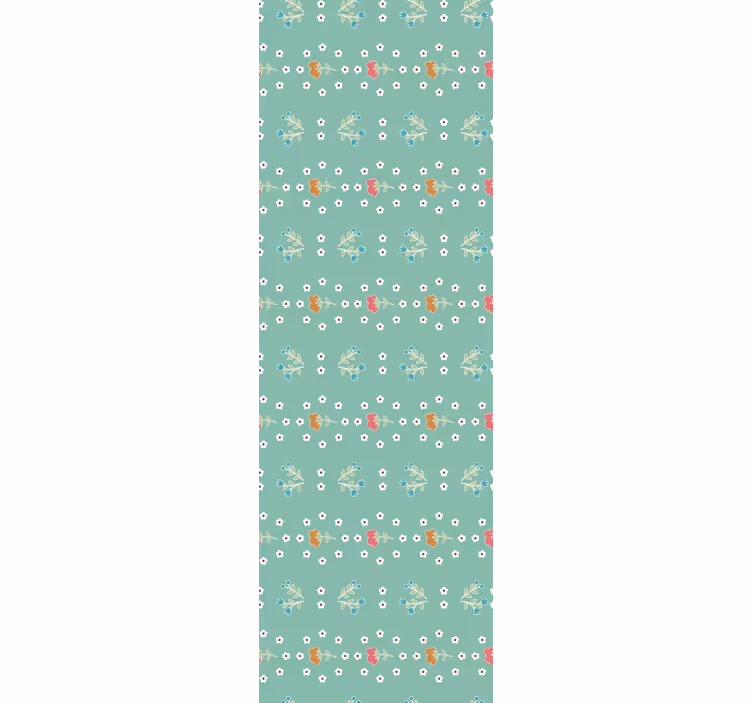 Office window roller blind in granny chic style - TenStickers