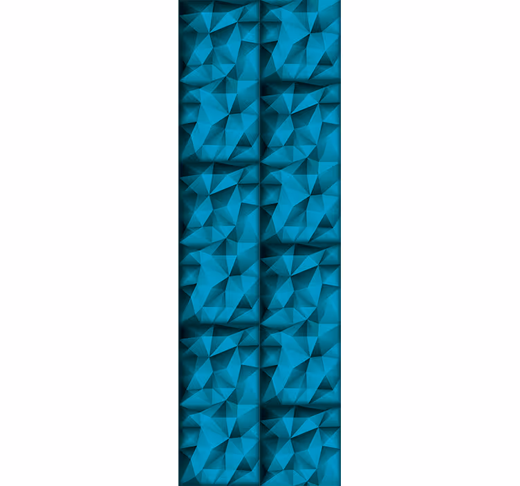 Teenage roller blind blue depths 3d design - TenStickers