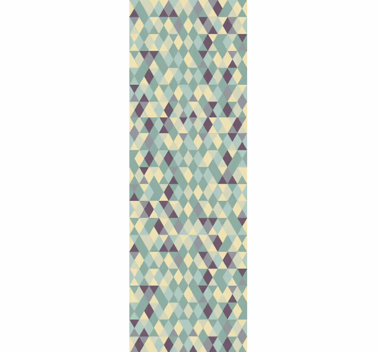 Teenage roller blind in ombre geometric design - TenStickers