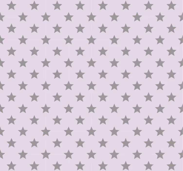 Teenage roller blind gray stars pink background - TenStickers