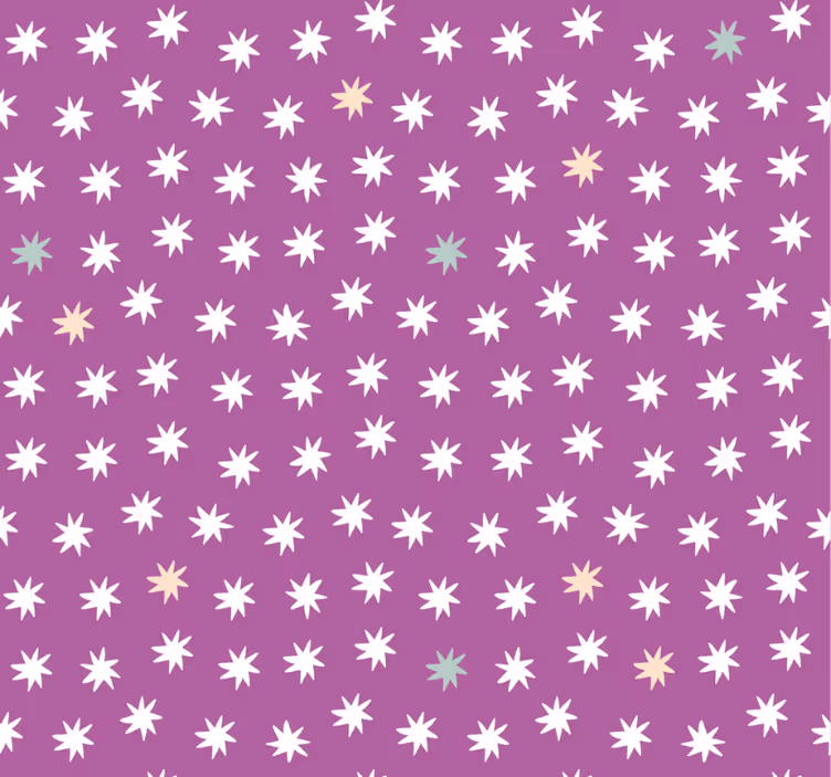 Teenage roller blind white stars for kids - TenStickers
