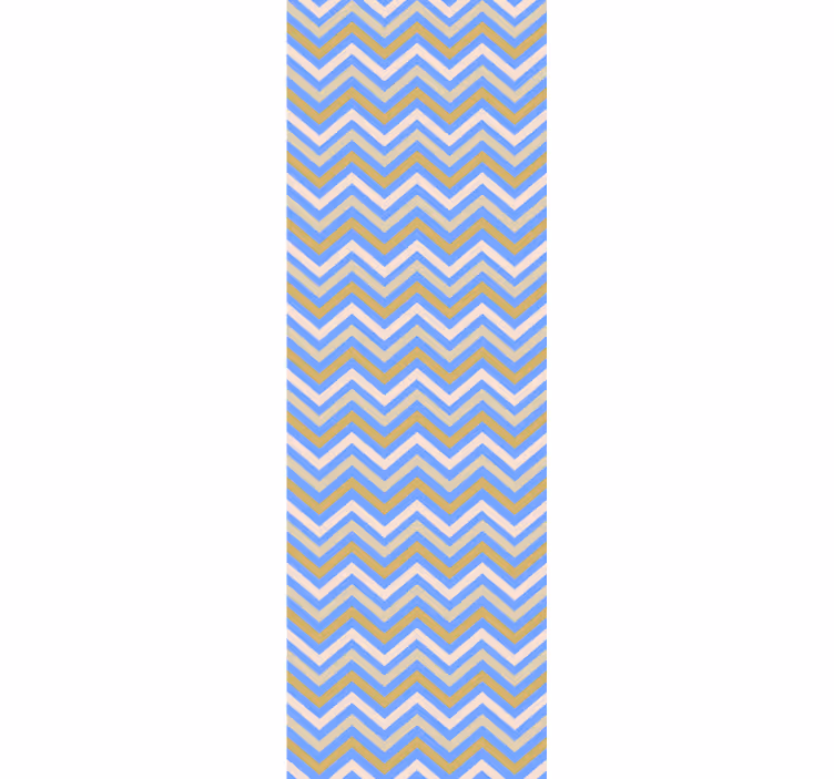 Teenage roller blind zigzag pattern seamless colors - TenStickers